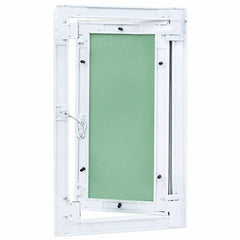 Access Panel Green and Silver 30 x 30 cm Width 250 mm 400 mm