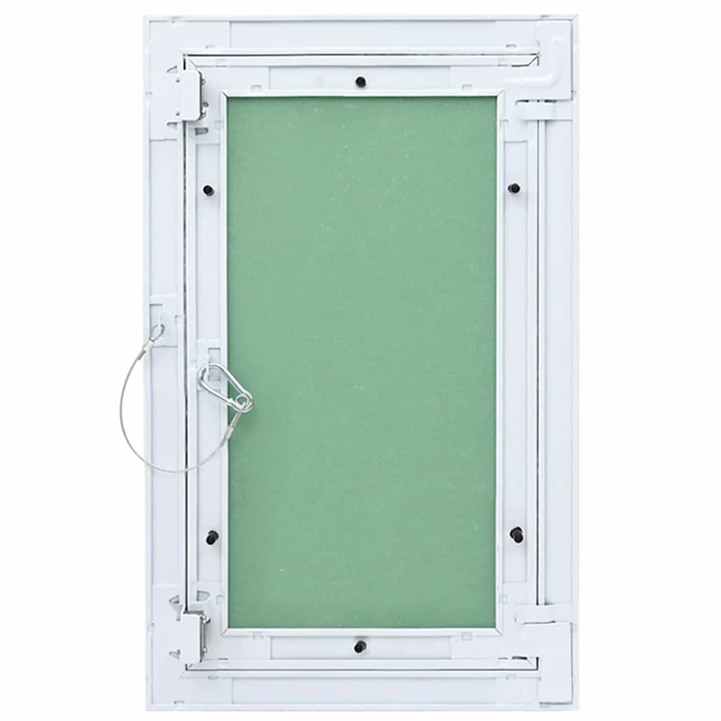 Access Panel Green and Silver 30 x 30 cm Width 250 mm 400 mm