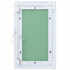 Access Panel Green and Silver 30 x 30 cm Width 250 mm 400 mm