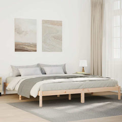 vidaXL Extra Long Bed Frame without Mattress Length 220 cm