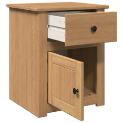 vidaXL Bedside Cabinet PANAMA 46x40x57 cm Solid Wood Pine 5