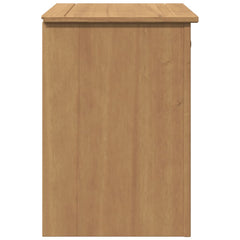 vidaXL Bedside Cabinet PANAMA 46x40x57 cm Solid Wood Pine 6
