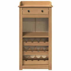 vidaXL Wine Cabinet "PANAMA" 57x40x111,5 cm Solid Wood Pine 4