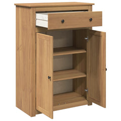 vidaXL Shoe Cabinet PANAMA 80x40x114 cm Solid Wood Pine 5