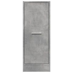 vidaXL Apothecary Cabinet Concrete Grey 30x41x77,5 cm Engineered Wood 5