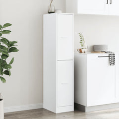 vidaXL Apothecary Cabinet White 30x41x144,5 cm Engineered Wood 3