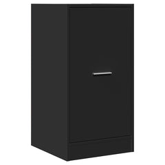 vidaXL Apothecary Cabinet Black 40x41x77,5 cm Engineered Wood 4