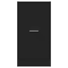 vidaXL Apothecary Cabinet Black 40x41x77,5 cm Engineered Wood 5