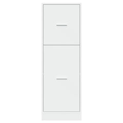 Apothecary Cabinet White Engineered Wood, image 5