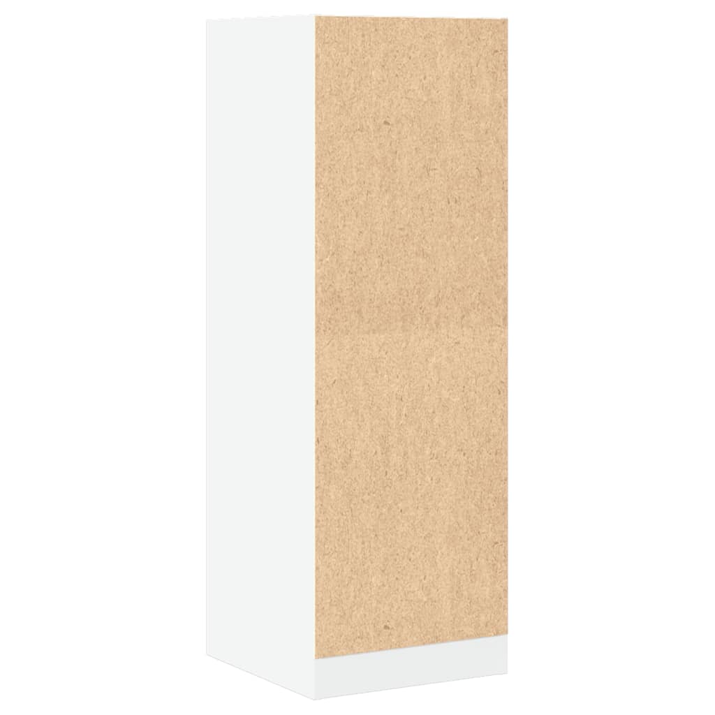 Apothecary Cabinet White Engineered Wood, image 6