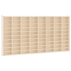 vidaXL Wooden Collector's Display Case with 80 Compartments 80x4.5x40.5cm 2