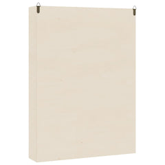 vidaXL Wooden Collector's Display Case with 6 Shelves 40x8.5x55cm 6