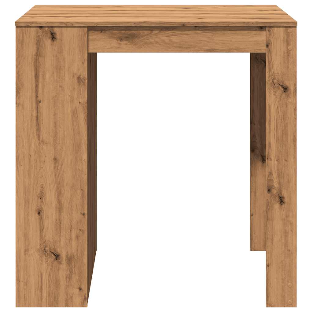 vidaXL Bar Table Artisian Oak 102x70x103.5 cm Engineered Wood 5