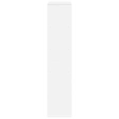 Bookcase 100x33x156.5 cm Engineered Wood White