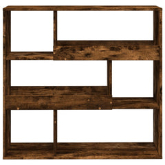 vidaXL Room Divider Smoked Oak 100x33x94.5 cm Engineered Wood 4