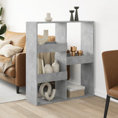 Room Divider 100x33x115 cm Engineered Wood Concrete grey