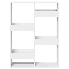 vidaXL Room Divider White 100x33x135 cm Engineered Wood 4