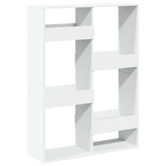 vidaXL Room Divider White 100x33x135 cm Engineered Wood 6