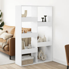 Room Divider 100x33x155.5 cm Engineered Wood White