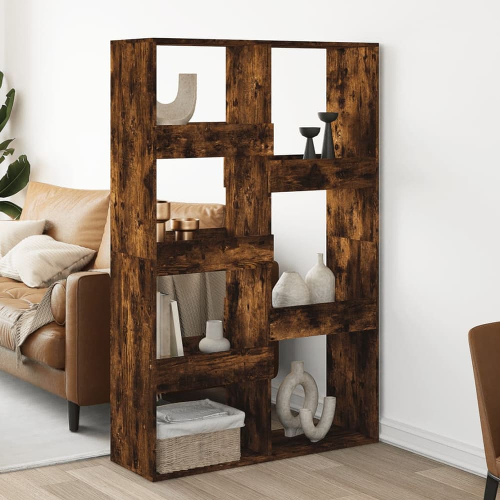 Room Divider 100x33x155.5 cm Engineered Wood Smoked oak