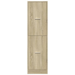 vidaXL Apothecary Cabinet Sonoma Oak 40x41x144,5 cm Engineered Wood 5