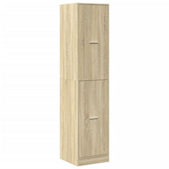vidaXL Apothecary Cabinet Sonoma Oak 40x41x174,5 cm Engineered Wood 4