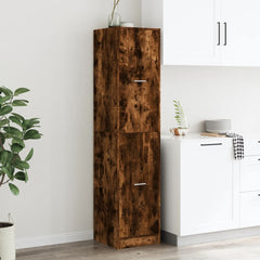 vidaXL Apothecary Cabinet Smoked Oak 40x41x174,5 cm Engineered Wood 3