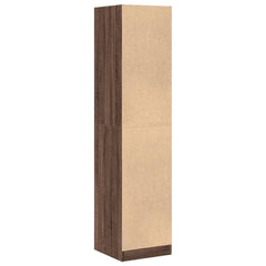 vidaXL Apothecary Cabinet Brown Oak 40x41x174,5 cm Engineered Wood 6