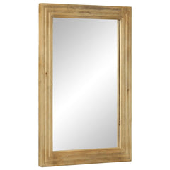 Bathroom Cabinet Set 2 pcs Natural 62 x 33 x 58 cm Solid mango wood