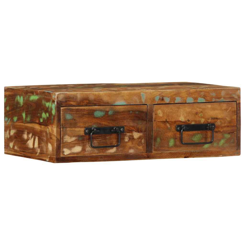 vidaXL Wall-mounted TV Cabinet 60x30x19 cm Solid Wood Reclaimed 1