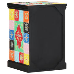 Drawer Cabinet Multicolour Solid Mango Wood, image 4