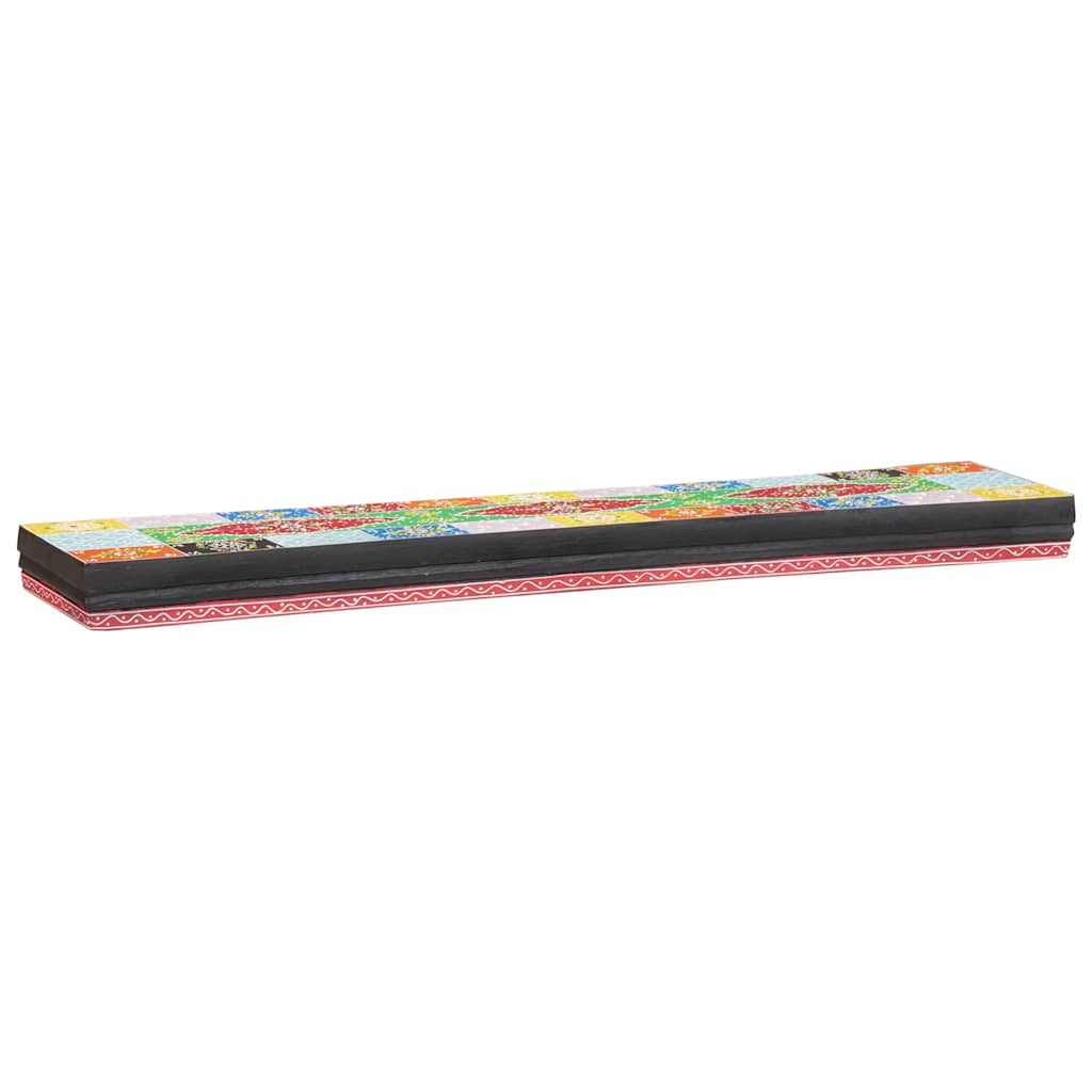 vidaXL Wall Shelves Wall-Mounted Multicolour 100 x 20 x 6 cm 1