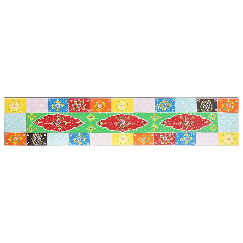 vidaXL Wall Shelves Wall-Mounted Multicolour 100 x 20 x 6 cm 5