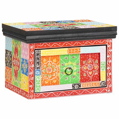 vidaXL Bedside Cabinet 2 pcs Multicolour 40 x 30 x 28 cm 2