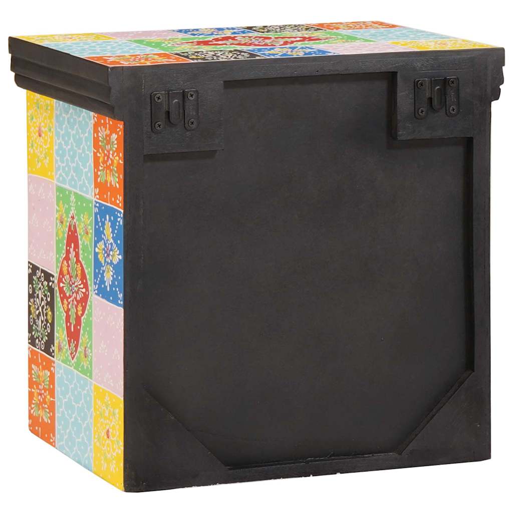 vidaXL Bedside Cabinet 2 pcs Multicolour 40 x 30 x 40 cm 5
