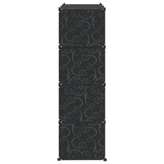 vidaXL Storage Cube Organiser with 12 Cubes and Hanging Rods PP 6