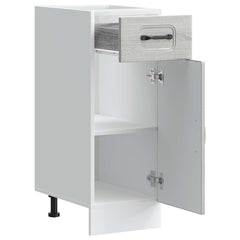 vidaXL Kitchen Base Cabinet Kalmar Grey Sonoma Engineered Wood 5