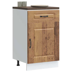 vidaXL Kitchen Base Cabinet "Kalmar" Engineered Wood Old Wood