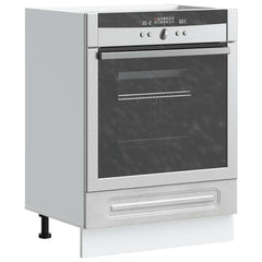 vidaXL Kitchen Base Cabinet "Kalmar" Engineered Wood Concrete Grey