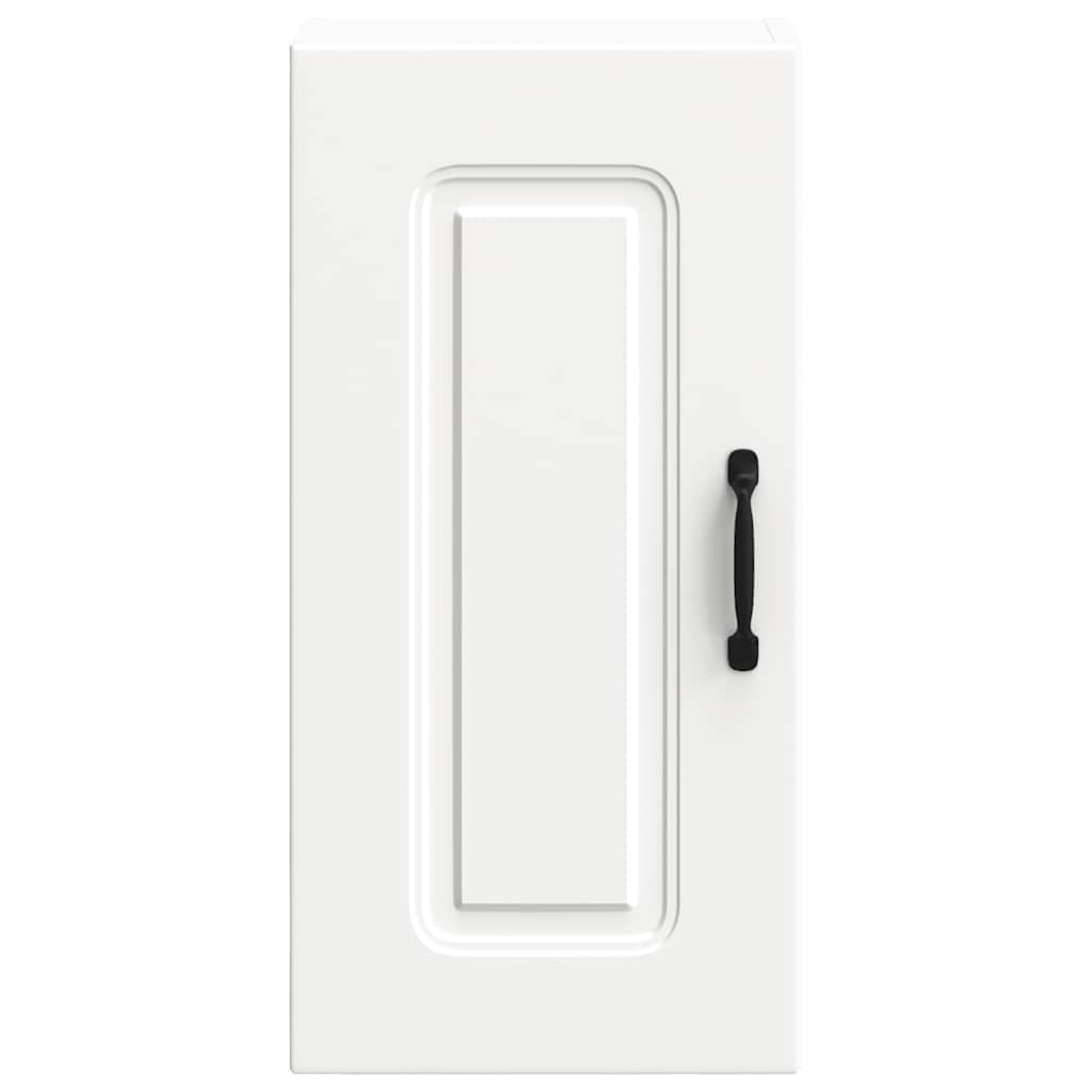 vidaXL Kitchen Wall Cabinet Kalmar White Engineered Wood 4