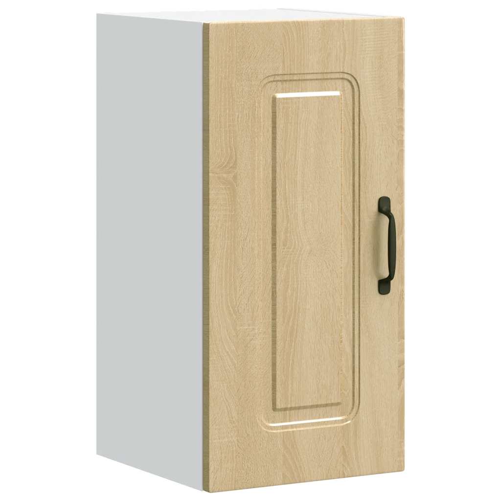 vidaXL Kitchen Wall Cabinet Kalmar Sonoma Oak Engineered Wood 2
