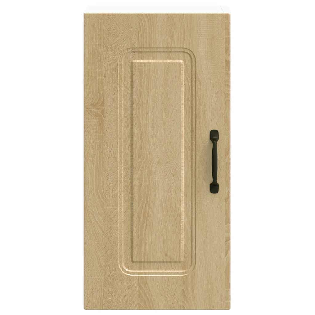 vidaXL Kitchen Wall Cabinet Kalmar Sonoma Oak Engineered Wood 4