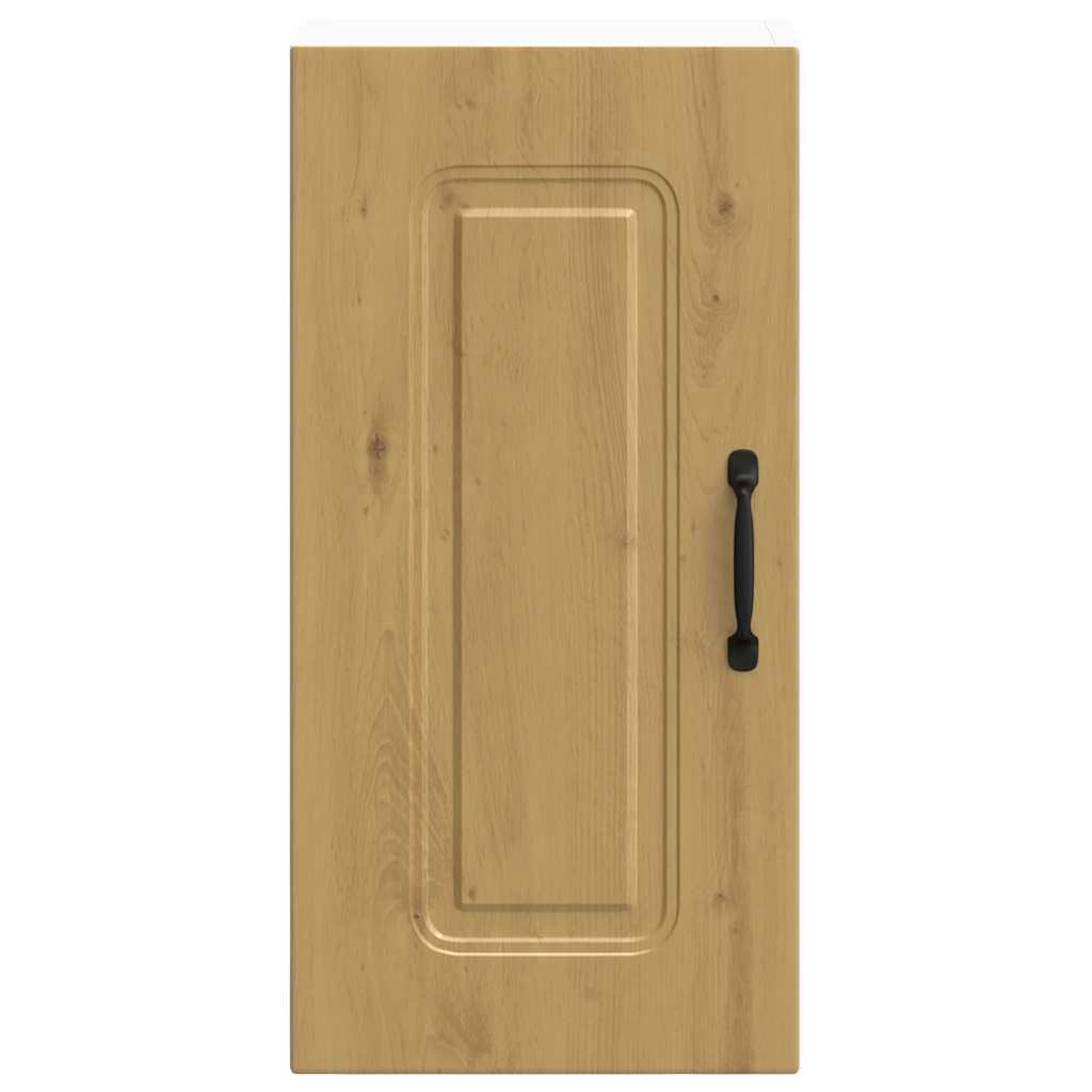 vidaXL Kitchen Wall Cabinet Kalmar Artisan Oak Engineered Wood 4
