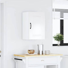 Dishwasher Panel with 2 Doors KALMAR High Gloss White 1x wall cabinet (1 door) 40 cm wide 60 cm high