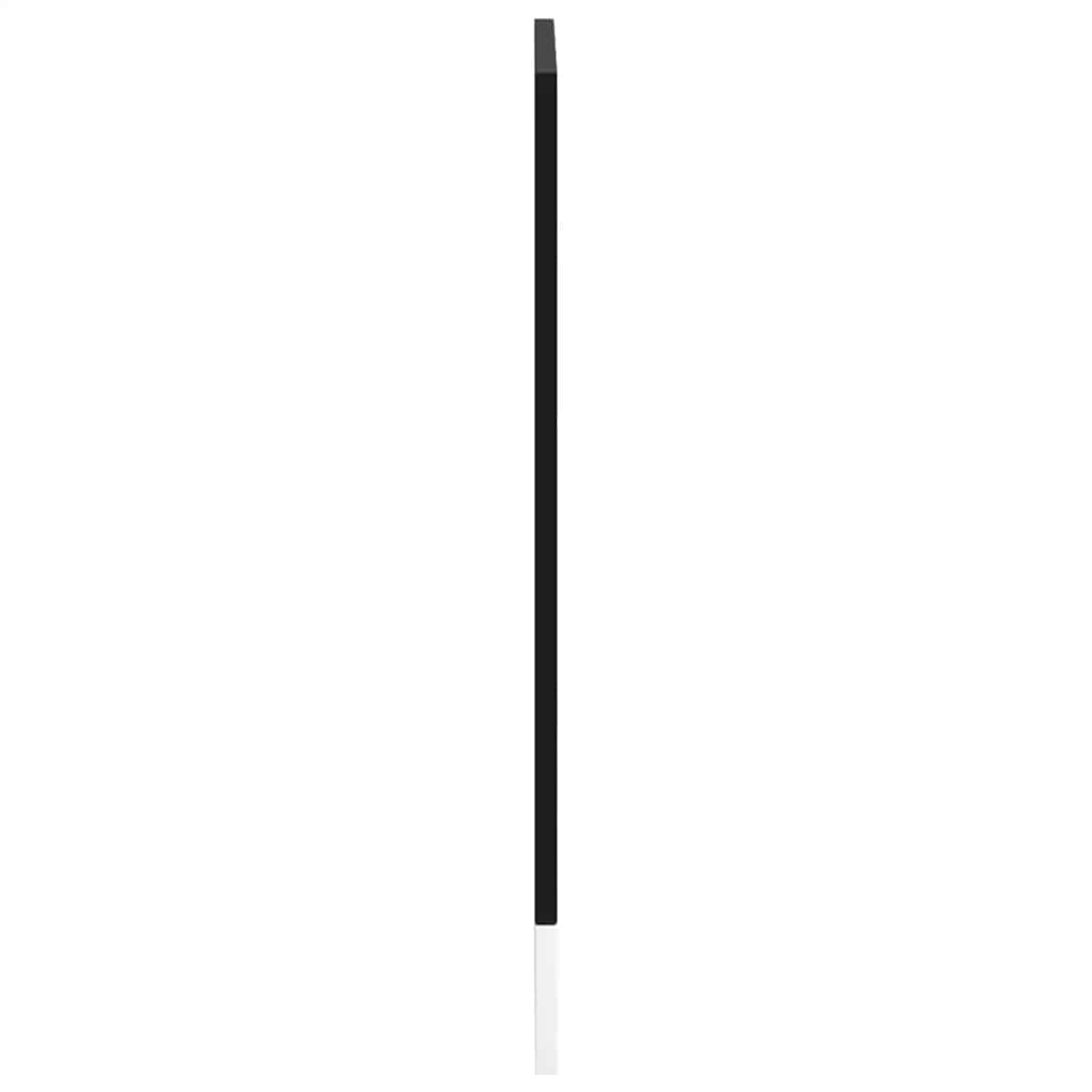 vidaXL Dishwasher Panel Kalmar Black 60x1.5x57 cm Engineered Wood 5