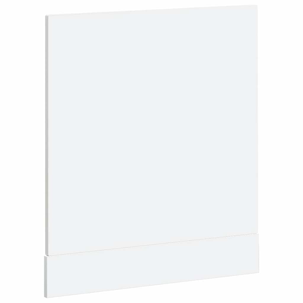 vidaXL Dishwasher Panel Kalmar High Gloss White 60x1.5x57 cm Engineered Wood 6