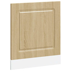 vidaXL Dishwasher Panel Kalmar Sonoma Oak 60x1.5x57 cm Engineered Wood 2