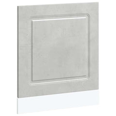 vidaXL Dishwasher Panel Kalmar Concrete Grey 60x1.5x57 cm Engineered Wood 2