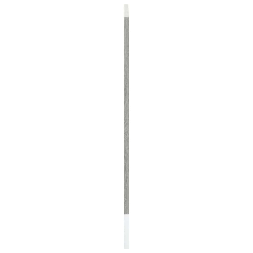 vidaXL Dishwasher Panel Kalmar Grey Sonoma 60x1.5x57 cm Engineered Wood 5