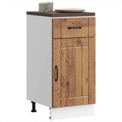vidaXL Kitchen Base Cabinet Lucca Old Wood Engineered Wood 3
